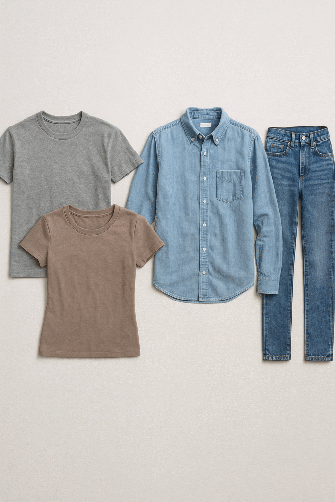 Home 20250804 1430 stylish wardrobe selections simple compose 01k1t4v3wcf02b6d50pb1095yn