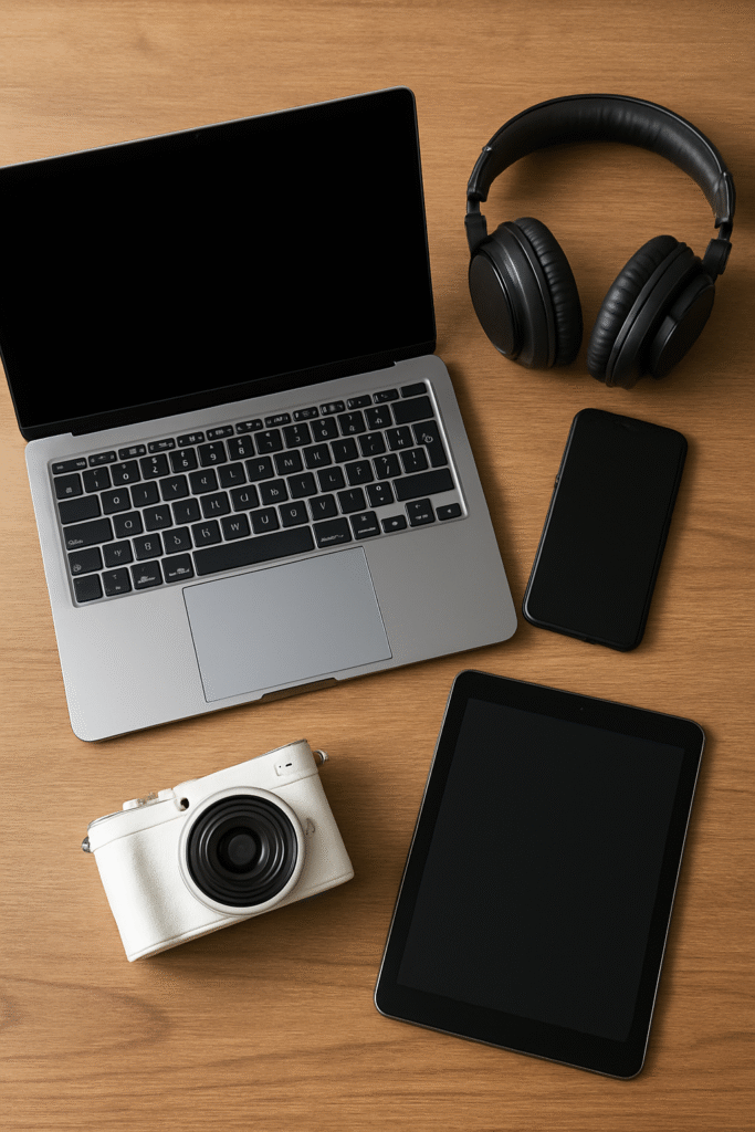 Home 20250804 1433 realistic electronics display simple compose 01k1t547qeeaqrhb7vtr5rxk1g